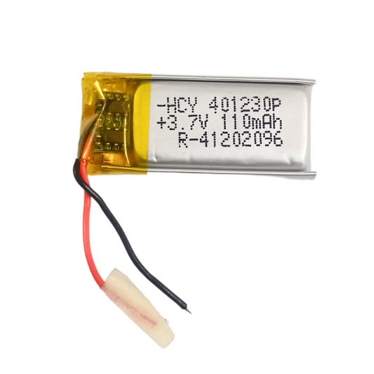 Witty Fox 110mAh Rechargeable 3.7V LiPo Battery -Drone Battery -Robocraze