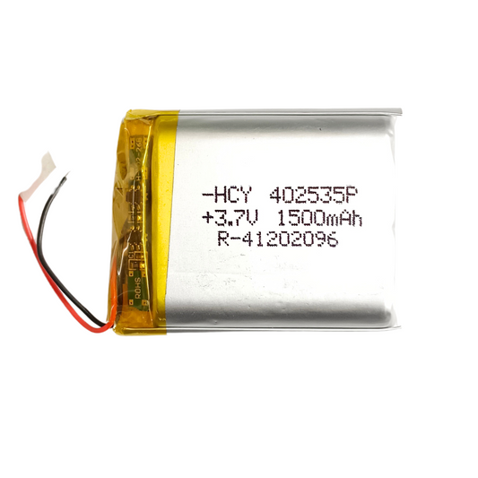 Witty Fox 1500mAh Rechargeable 3.7v LiPo Battery -Lithium Polymer Drone Battery -Robocraze