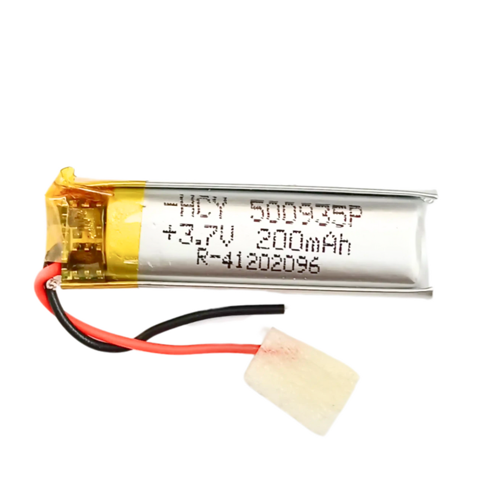 Witty Fox 200mAh Rechargeable 3.7V LiPo Battery for Drone -Lithium Polymer Battery for Drone -Robocraze