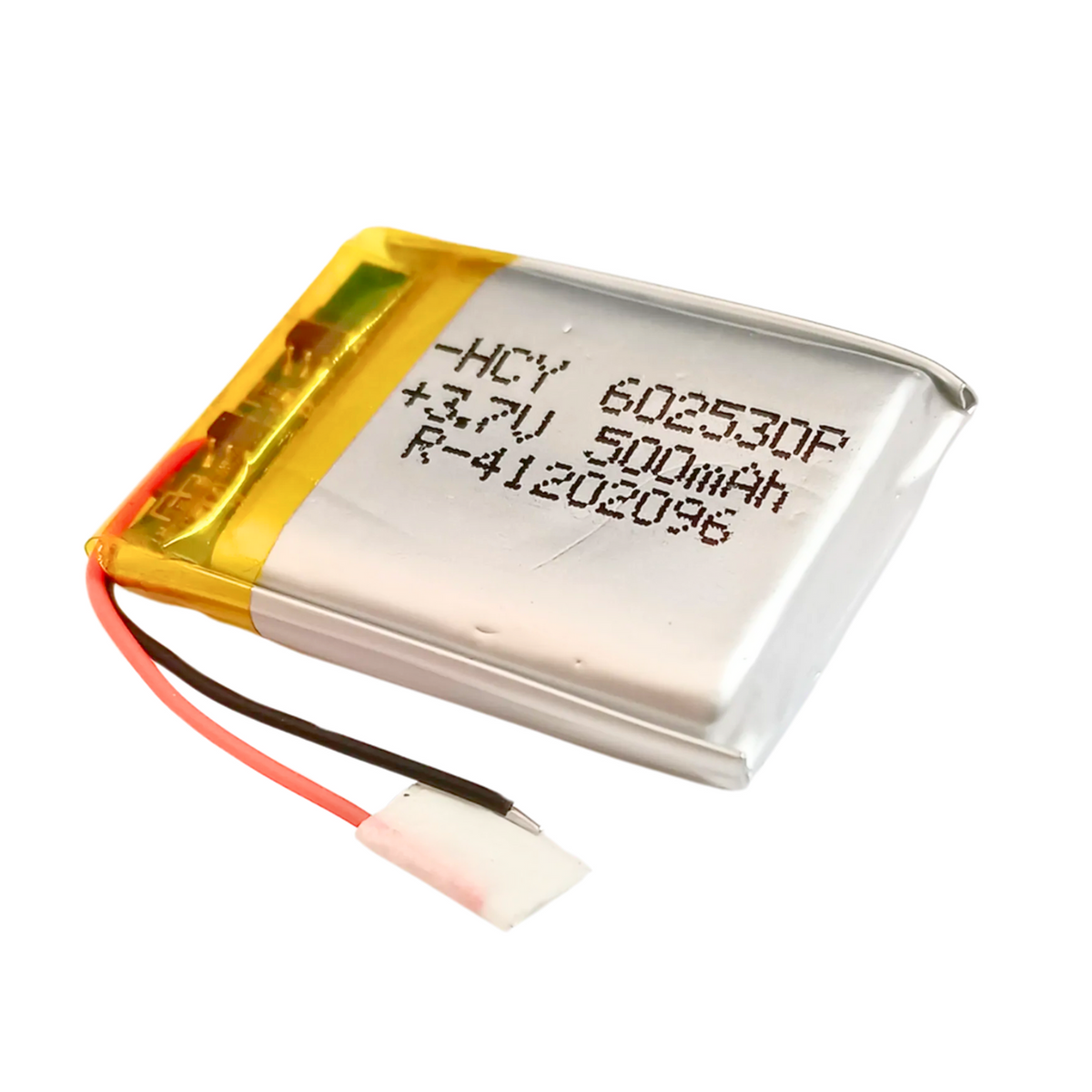Witty Fox 500mAh Rechargeable 3.7V LiPo Battery for Drone -Lithium Polymer Battery for Drone -Robocraze