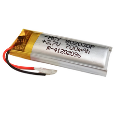 Witty Fox 700mAh Rechargeable 3.7v Lithium Polymer Battery -LiPo Battery for Drone -Robocraze