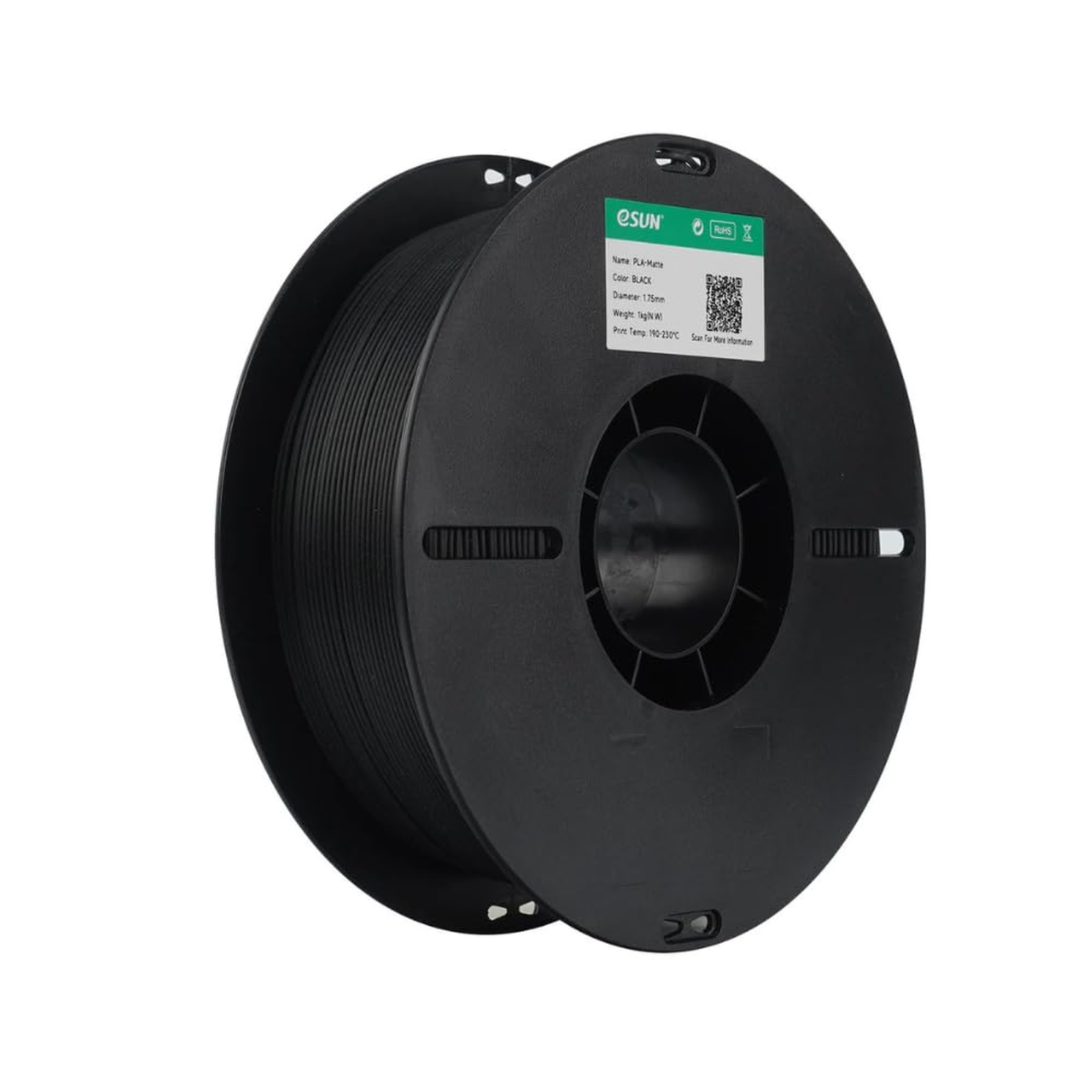 eSUN PLA Matte Black Filament 1.75mm for 3D Printing-picture-11