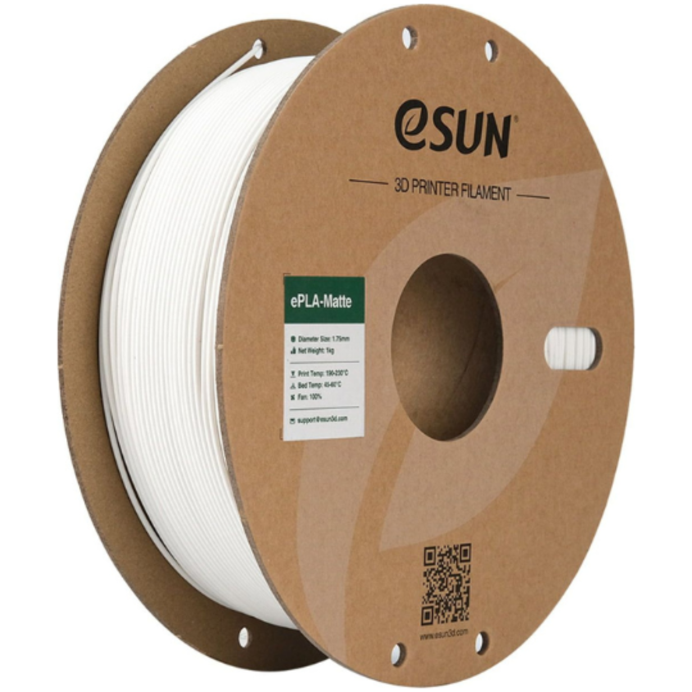 eSUN PLA Matte Milky White Filament 1.75mm for 3D Printing-picture-28