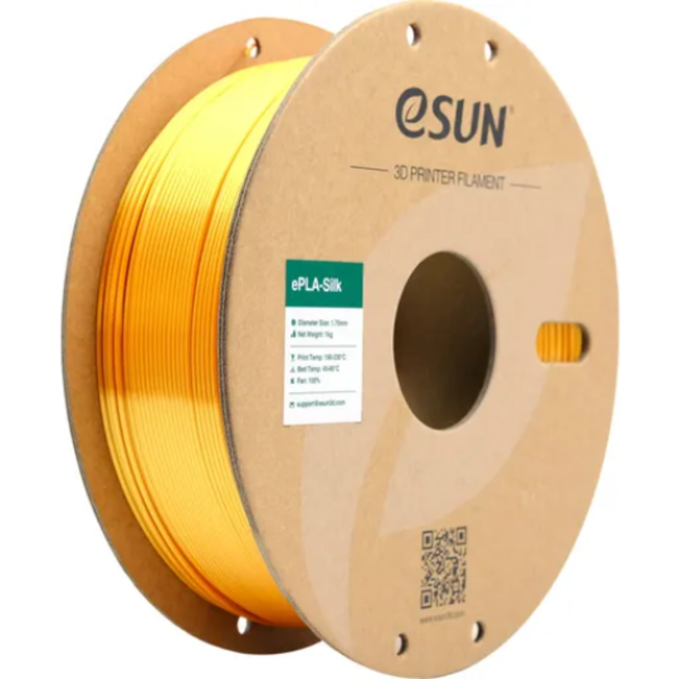 eSUN Silk PLA Gold Filament 1.75mm for 3D Printing-picture-11