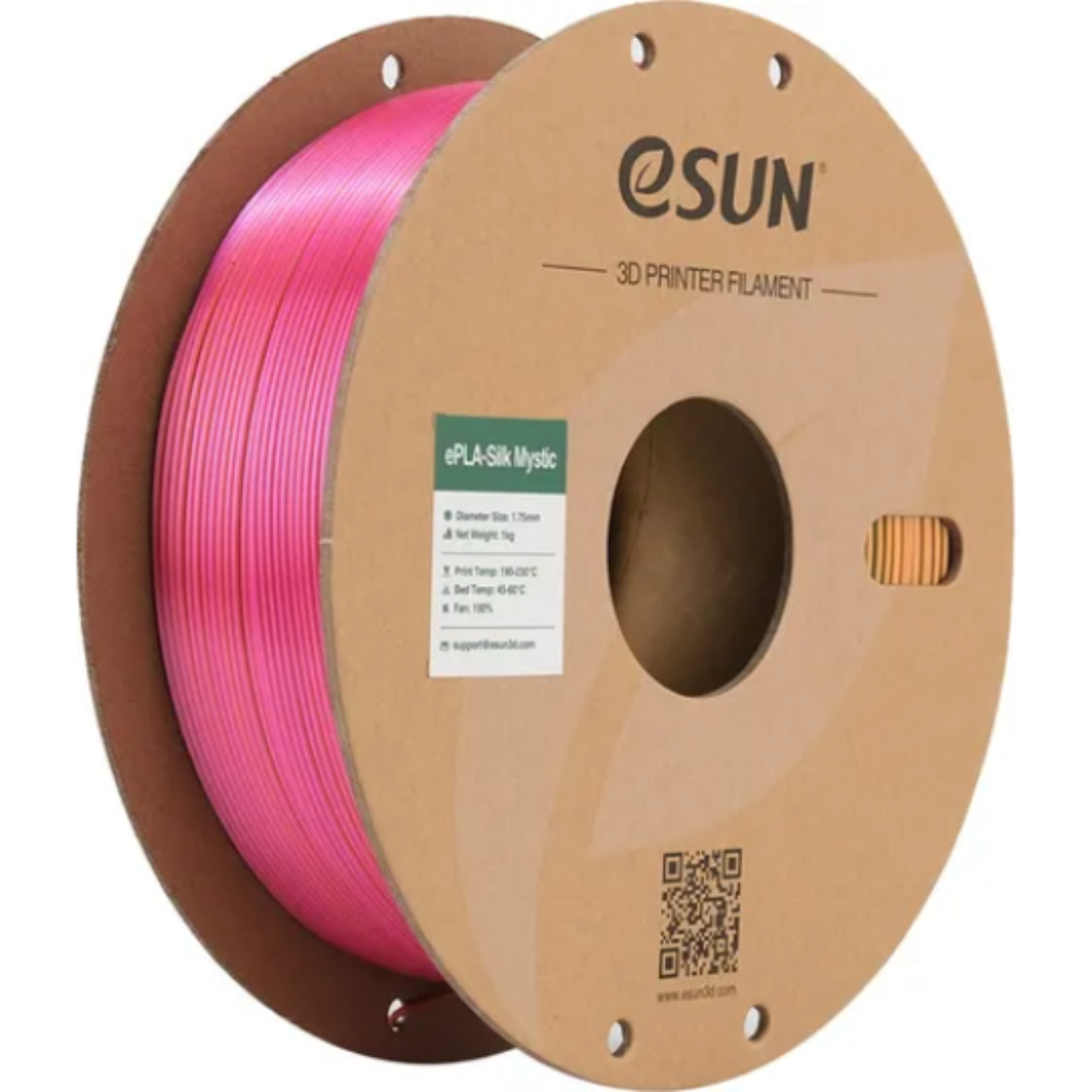 eSUN Silk PLA Mystic Gold Red Green Filament 1.75mm-picture-26