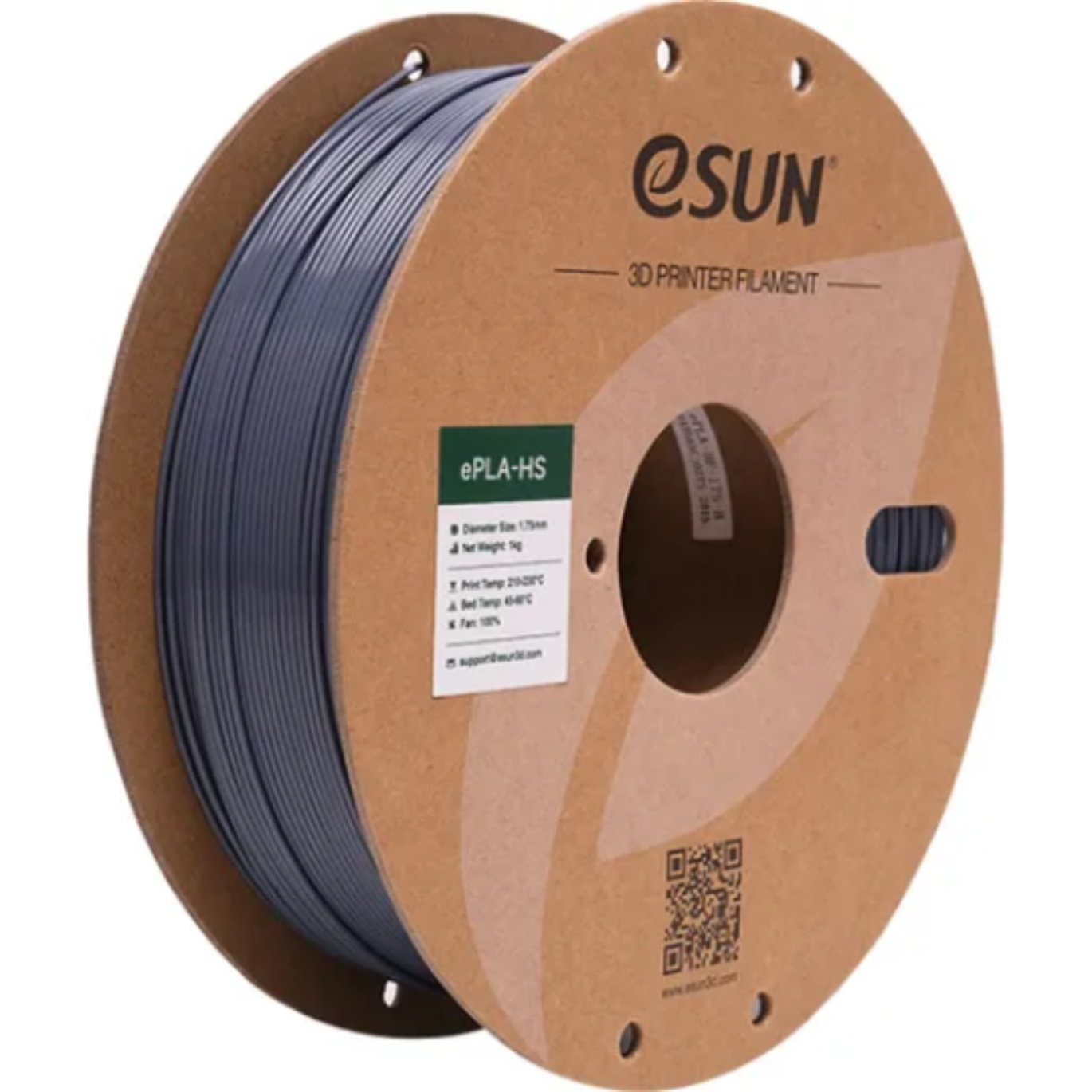 eSUN ePLA+HS Grey PLA Filament 1.75mm for 3D Printing-picture-24