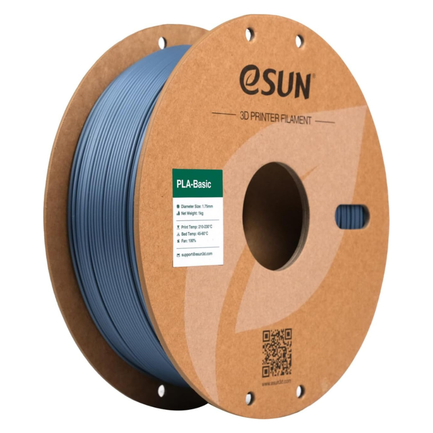 eSun 1.75mm PLA-Basic Grey Color 3D Printing Filament 1kg-picture-29