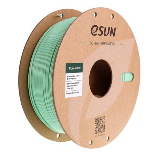 eSun 1.75mm PLA-Matte Filament 1kg Roll Mint Green -3D Printers/Pens -Filaments -Robocraze