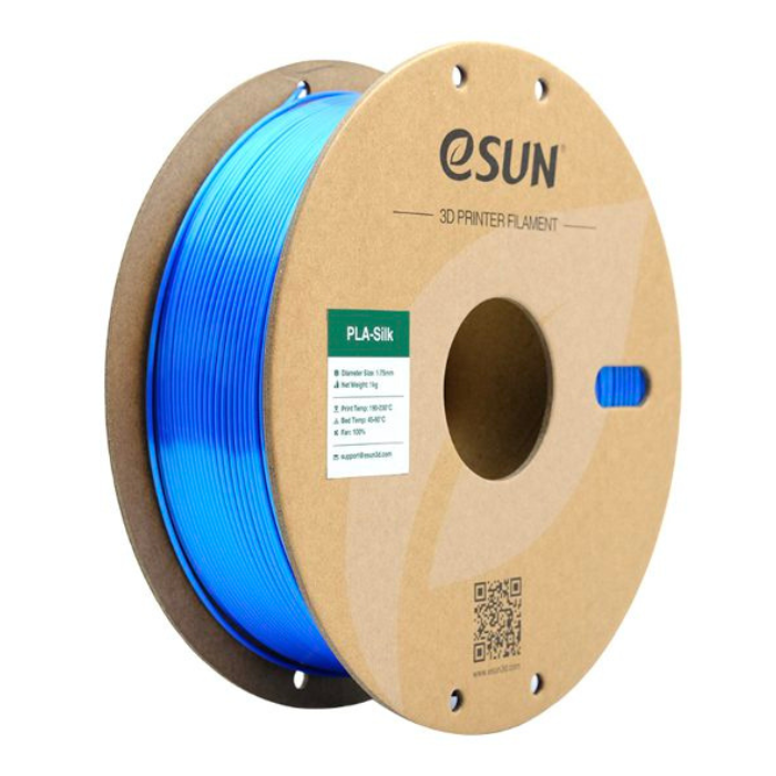 eSun 1.75mm PLA-Silk Filament 1kg Blue Color -3D Printers/Pens -Filaments -Robocraze