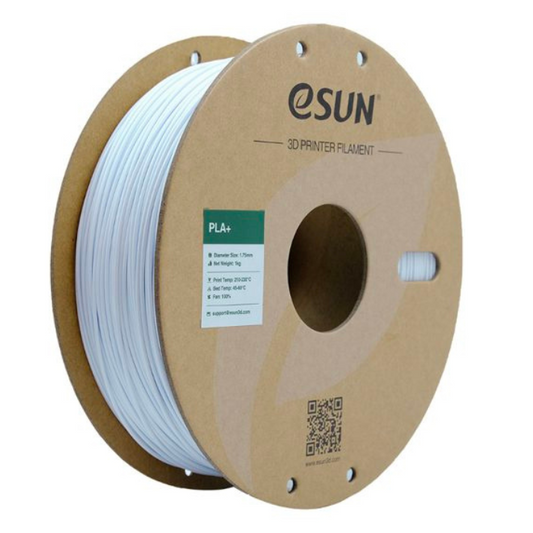 eSun 1.75mm PLA+ 3D Printing Filament 1kg Cold White Color -3D Printers/Pens -Filaments -Robocraze