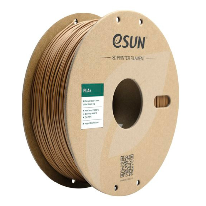 eSun 1.75mm PLA+ 3D Printing Filament 1kg Light Brown Color-picture-25