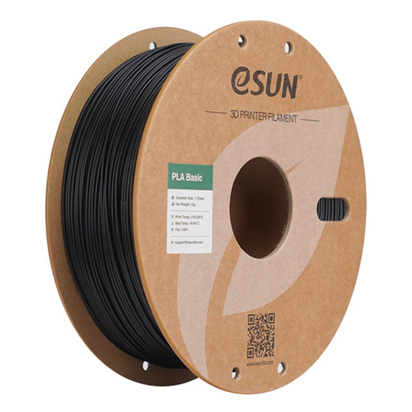 eSun PLA-Basic 1.75mm 1kg 3D Printing Filament Black Color-picture-21