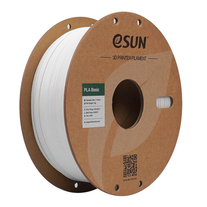 eSun PLA-Basic 1.75mm 3D Printing Filament 1kg White Color-picture-20