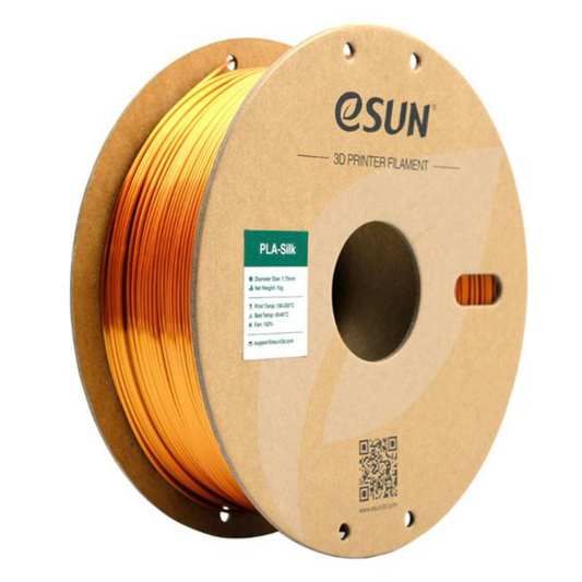 eSun PLA-Silk 1.75mm Filament 1kg Paper Roll Copper Color -3D Printers/Pens -Filaments -Robocraze