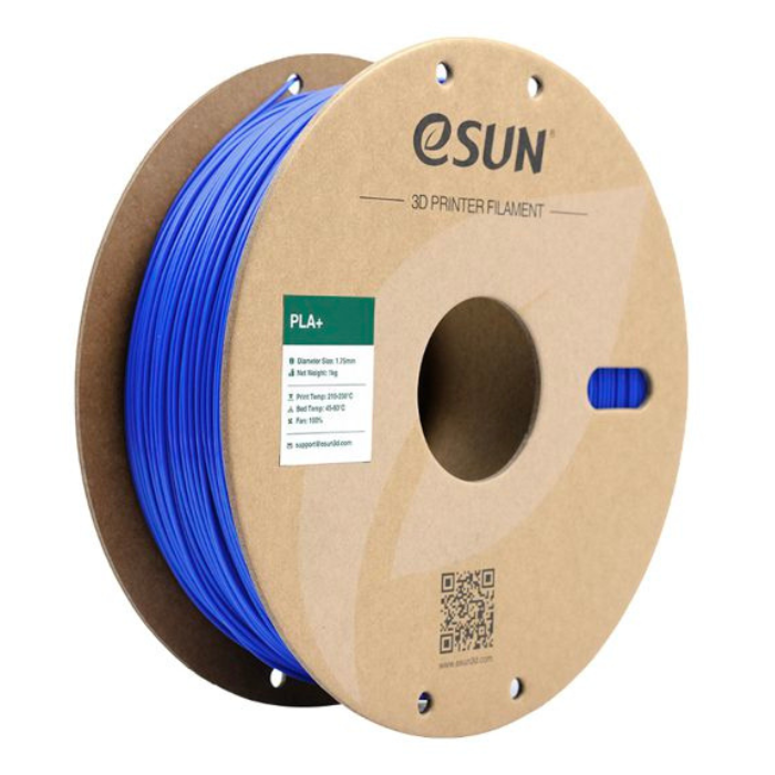 eSun PLA+ 3D Printing Filament 1.75mm 1kg Blue Color -3D Printers/Pens -Filaments -Robocraze