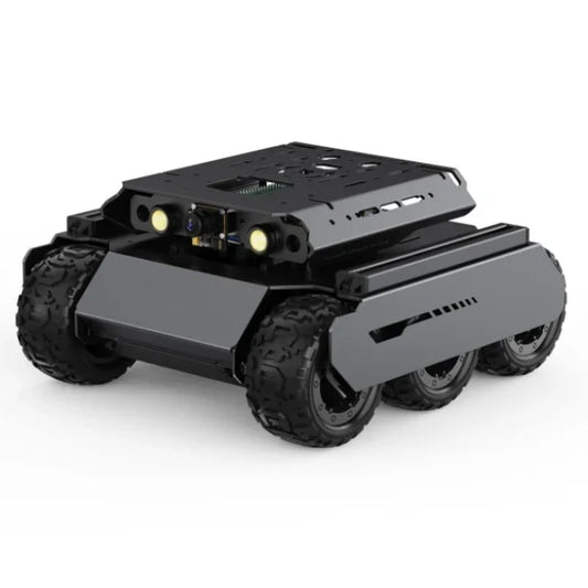 UGV Rover PI4B AI Kit – Open-source 6-wheel 4WD robot car chassis with Raspberry Pi 4B, ideal DIY RC Car Kit & STEM Kit - Robocraze
