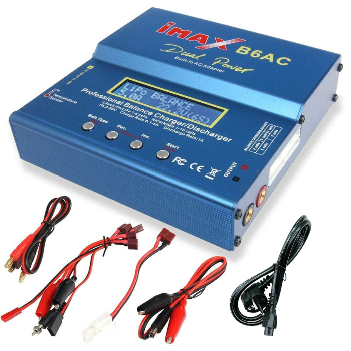 iMax B6AC Smart Balance Charger 80W – High-performance 80W balance charger. -Battery Charger -Robocraze
