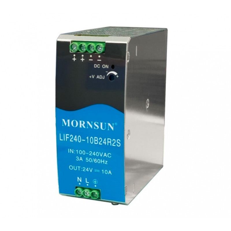 Mornsun LIF240-10B24R2S AC/DC 240W DIN-Rail Power Supply