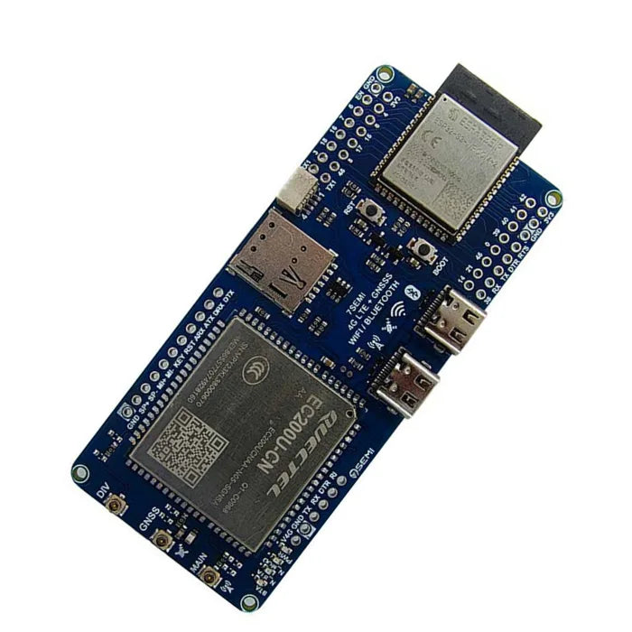 ESP32-S3 EC200U 4G LTE Cat-1 GNSS WiFi Bluetooth IoT Modem - 7Semi ...