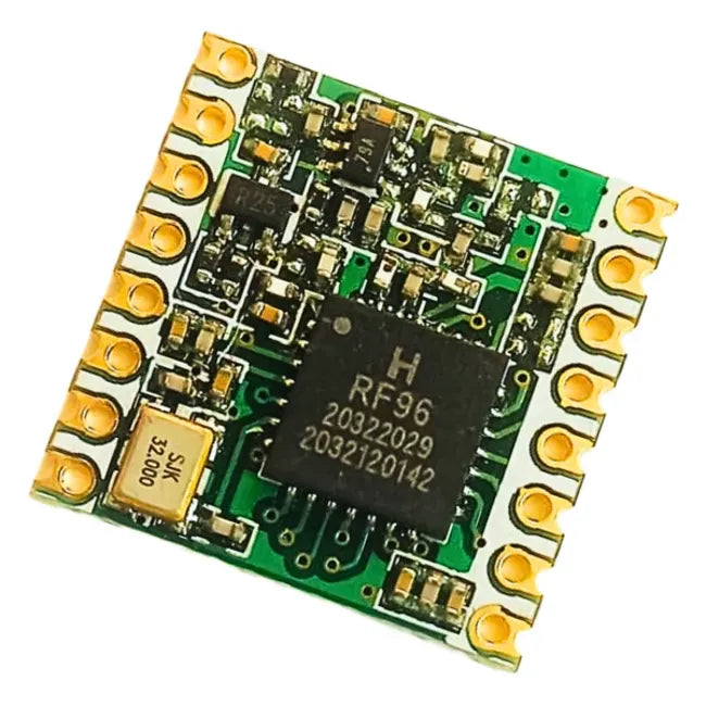 RFM96W MHz Wireless LoRa Module - Wireless RFM96W LoRa Communication Module for IoT and Arduino Projects -LoRa transmitter and receiver module -Robocraze