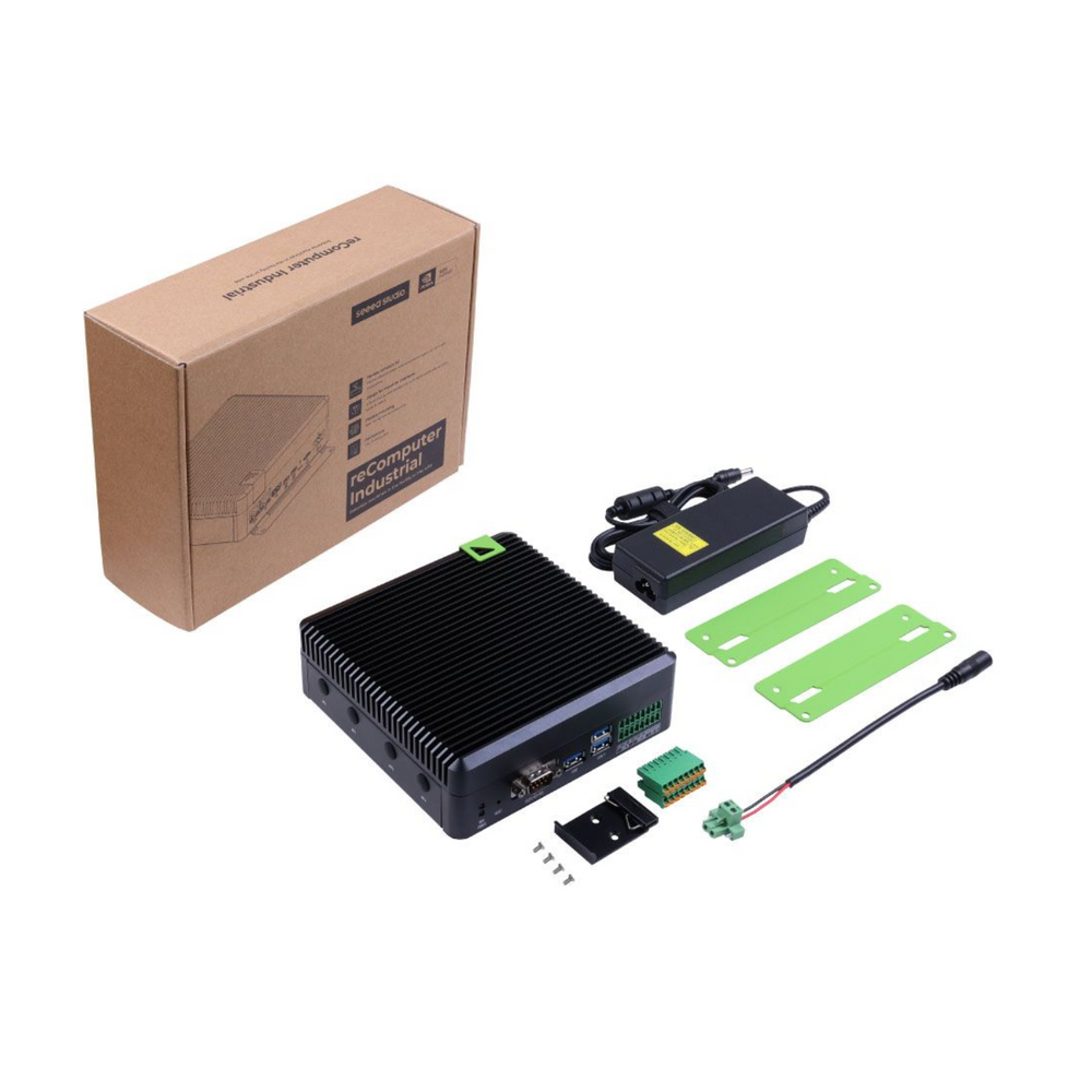 reComputer Industrial J3011- Fanless Edge AI Device with Jetson Orin™ Nano 8GB 40TOPS - Robocraze
