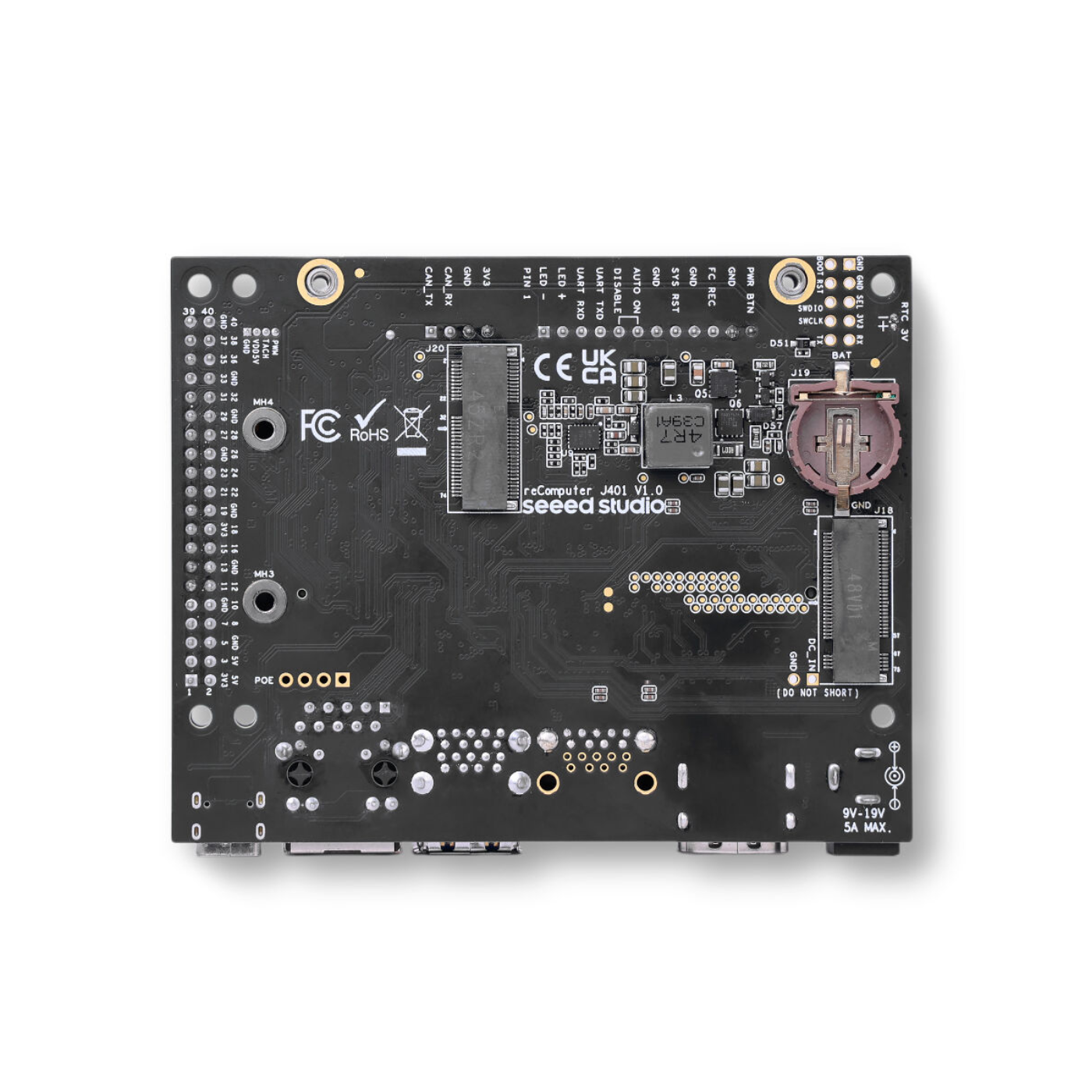 reComputer J4012B - Edge AI Computer with NVIDIA Jetson Orin NX 16GB 100 TOPS - Robocraze