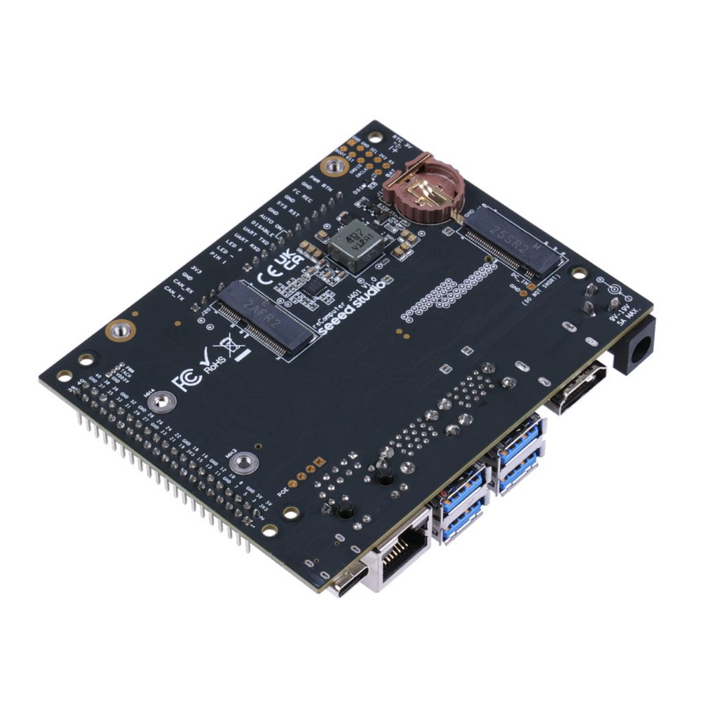 reComputer J401 - Open-source carrier board for NVIDIA Jetson Orin Nano/Orin NX - Robocraze