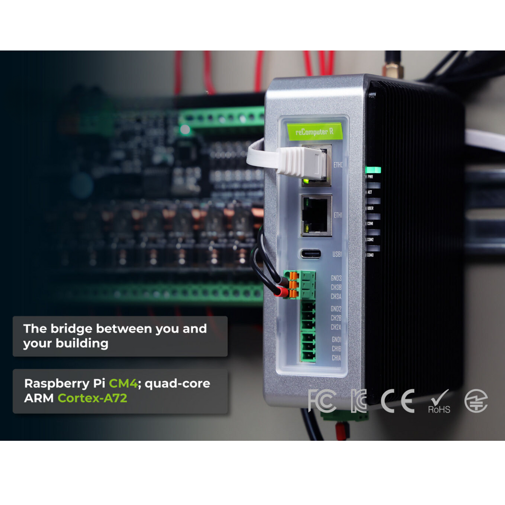 reComputer R1035-10 - Raspberry Pi IoT Gateway & Controller 8GB RAM 32GB eMMC- Robocraze