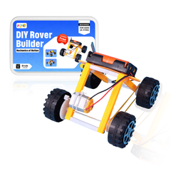 Pludo STEM Kit Rover Builder - Mechanics of Motion Kit (8-11 Yrs) for grade 3-5 (63)