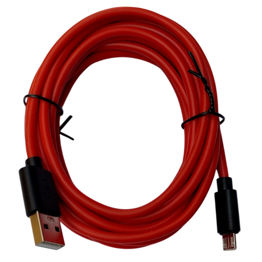 3M USB to Micro USB Cable Black – High-quality Arduino USB Cable for fast charging & data transfer. -Robocraze