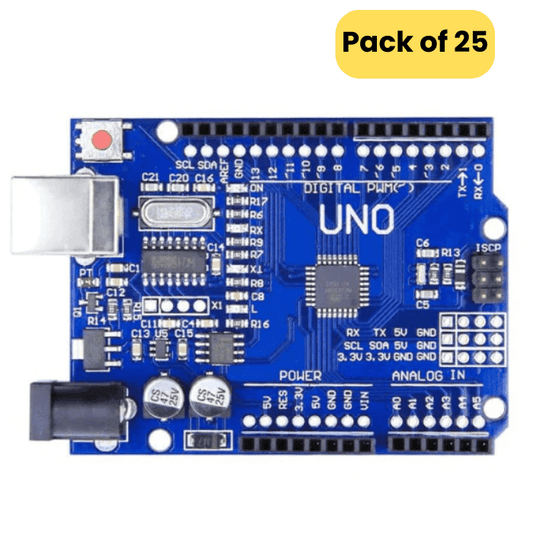 Arduino UNO SMD compatible Board(Pack of 25)