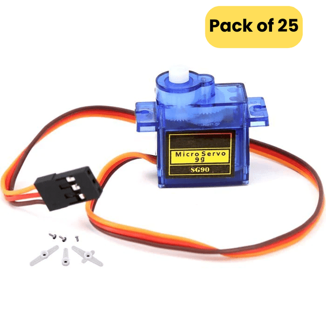 SG90 Micro Servo Motor (Pack of 25)-image-11