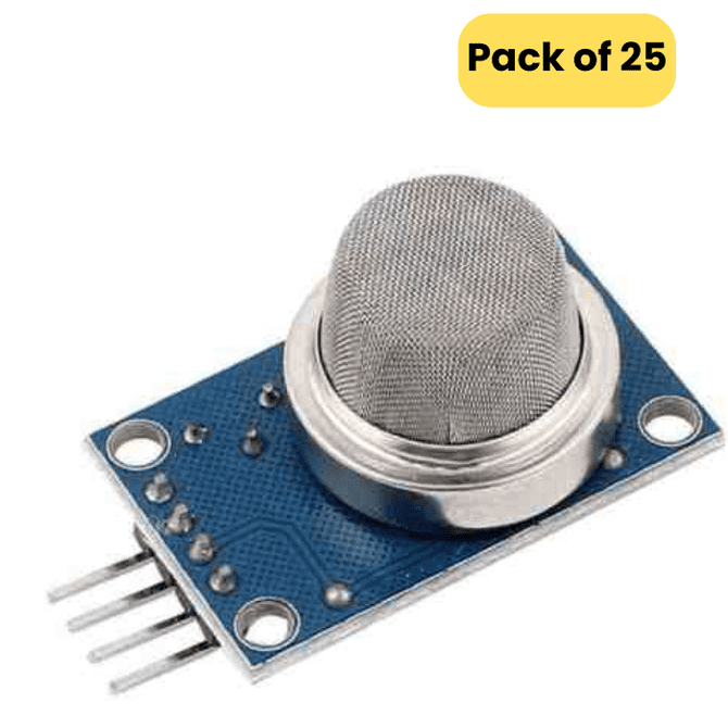 MQ-2 Gas Sensor Module For H2, LPG, CH4, CO, Smoke or Propane Detector Module ( Pack of 25)-picture-15