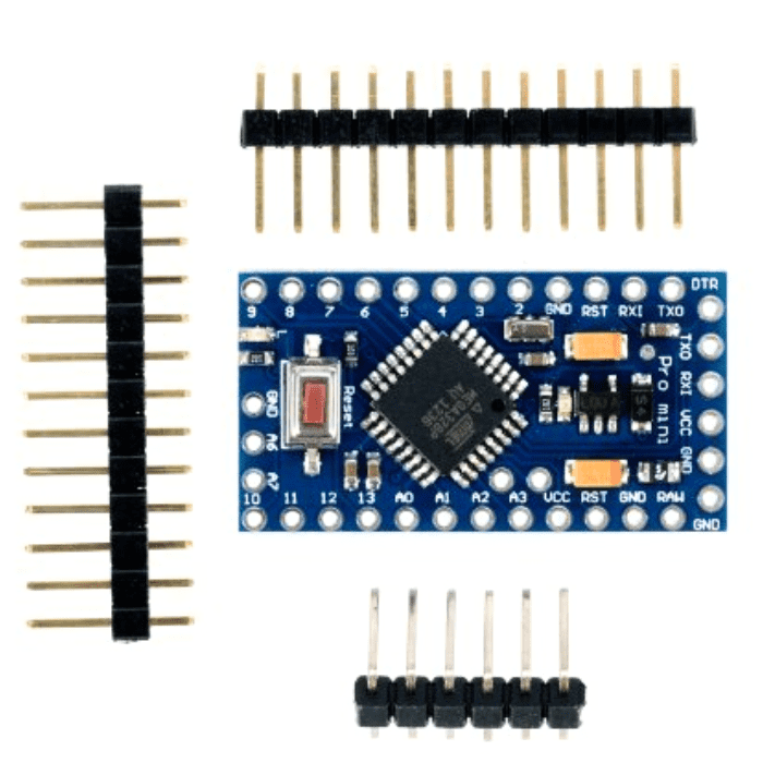Arduino Pro Mini 5V 16MHz – Mini compatible Arduino Board with ATmega328P for DIY electronics and automation. -Robocraze