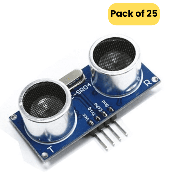 HC-SR-04 Ultrasonic Sensor ( Pack of 25)