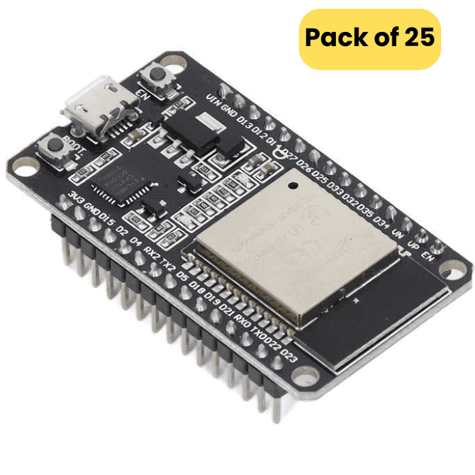 ESP32 Node MCU Development Board with Wifi and Bluetooth (CP2102 Driver, 30 PIN) (Pack of 25)-image-13