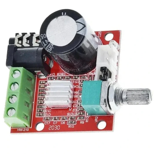 XH-M120 PAM8610 Amplifier Board – PAM8610 dual-channel amplifier for audio. -Amplifier Board -Robocraze