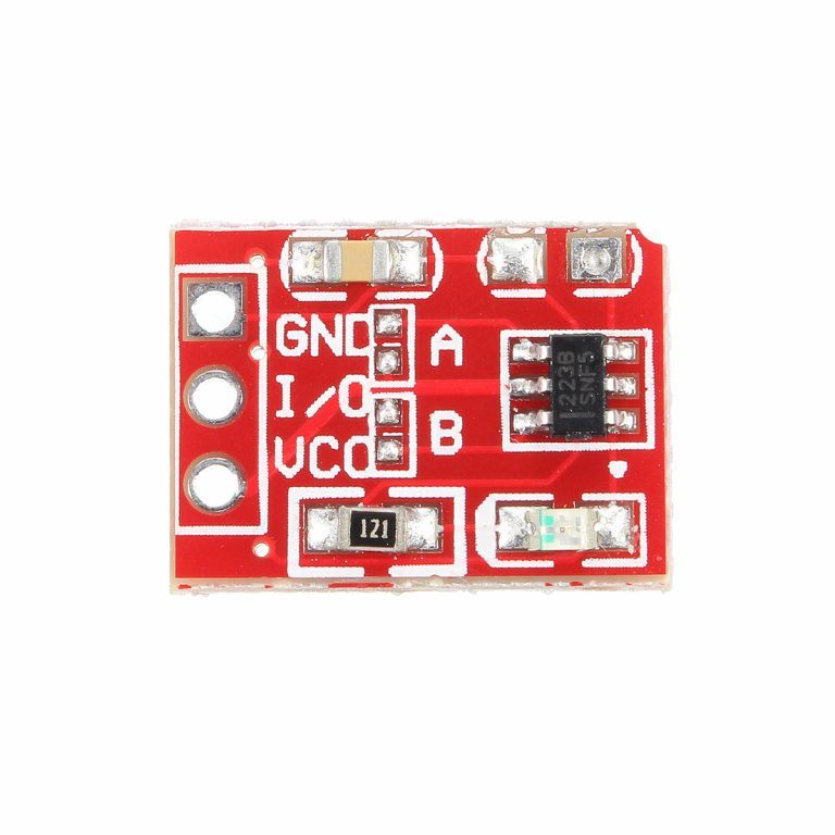TTP223 Touch Switch Module - Compact touch switch for home automation & smart control. -Touch Sensor -Robocraze