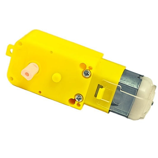 100 RPM Straight Single Shaft BO Gear Motor, smooth operation for smart car chassis – Robot Motors - Robocraze
