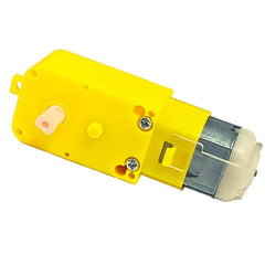 100 RPM Straight Single Shaft BO Gear Motor, smooth operation for smart car chassis – Robot Motors - Robocraze