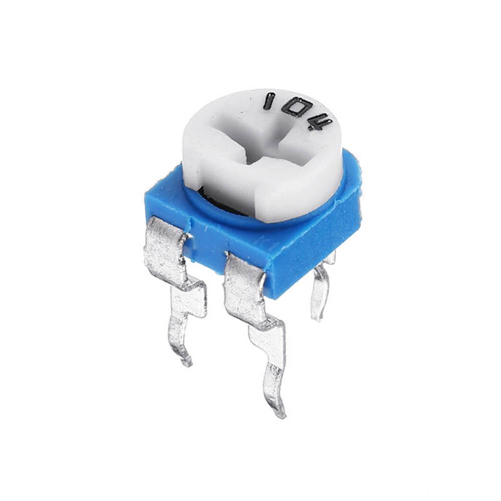 100K Preset Potentiometer (Pack of 5) – Durable preset potentiometers - Electronic Components - Robocraze