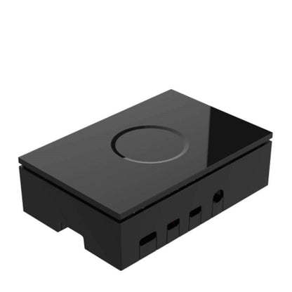 Raspberry Pi 4 Premium Black Case-Robocraze