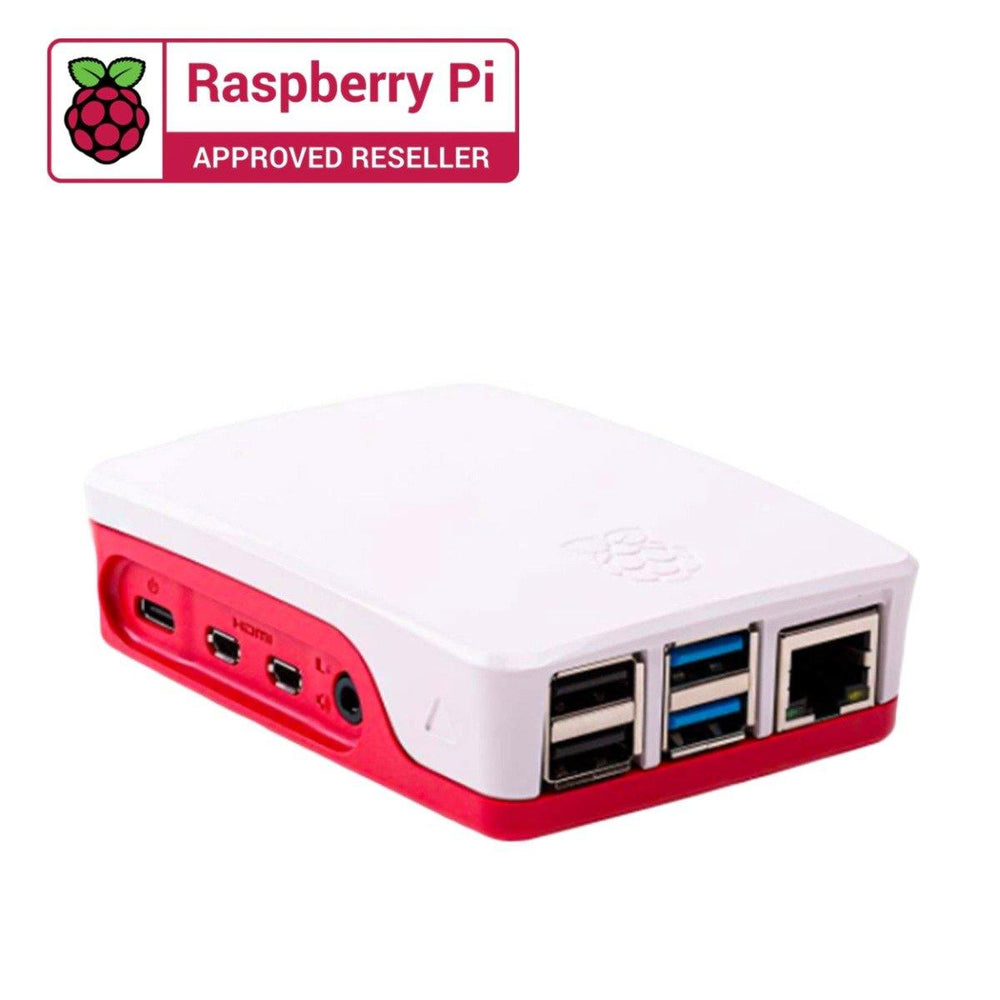 Raspberry Pi 4B Official Case – Authentic Official Raspberry Pi Case for Pi 4B. -Robocraze