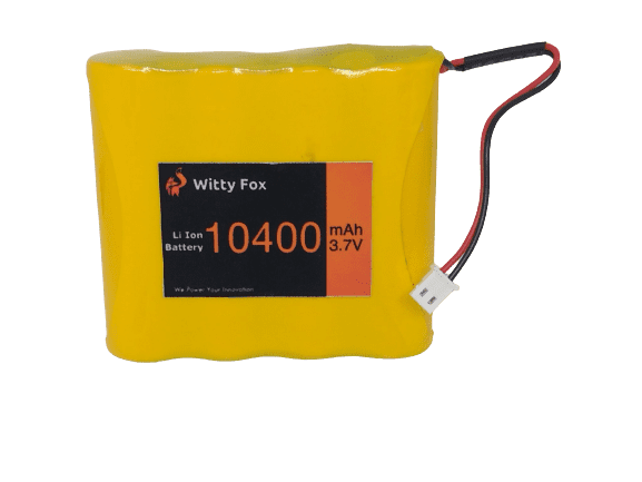 Witty Fox 3.7V 10400mAh Li-Ion Battery-Robocraze