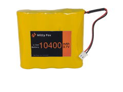 Witty Fox 3.7V 10400mAh Li-ion Battery – High-capacity rechargeable battery. -Lithium Battery -Robocraze