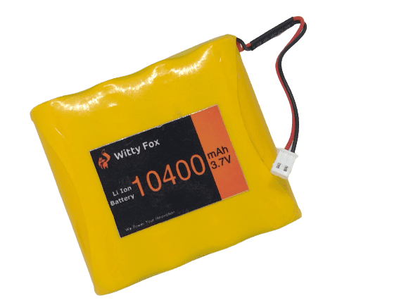 Witty Fox 3.7V 10400mAh Li-Ion Battery-Robocraze