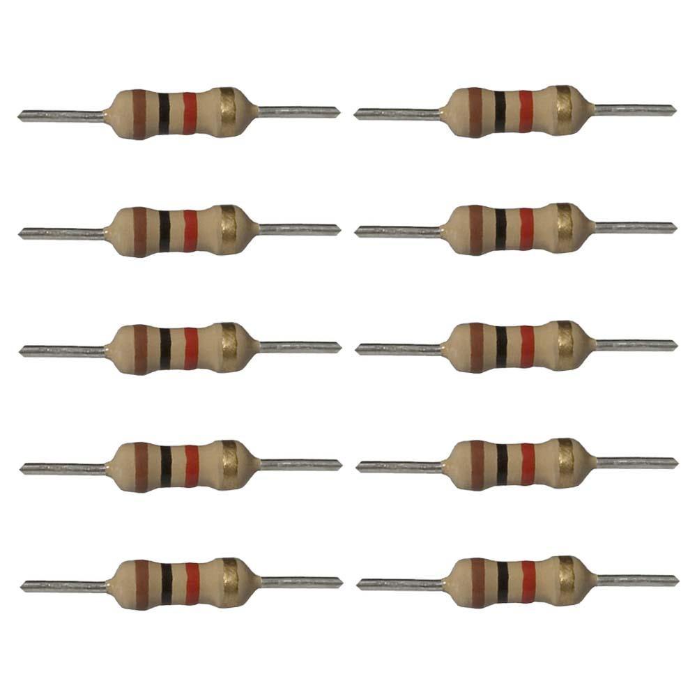 10k Ohm Resistor (10PC) – Pull-up/pull-down resistors. -Basic Components -Robocraze
