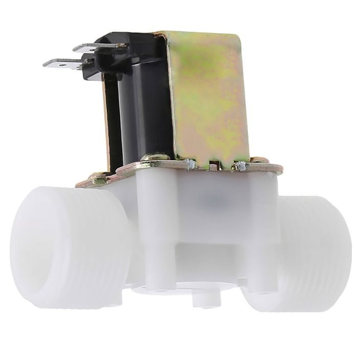 Solenoid Valve Switch 12V DC 1/2 Inch (Normally Closed) for Irrigation & Plumbing -Robocraze