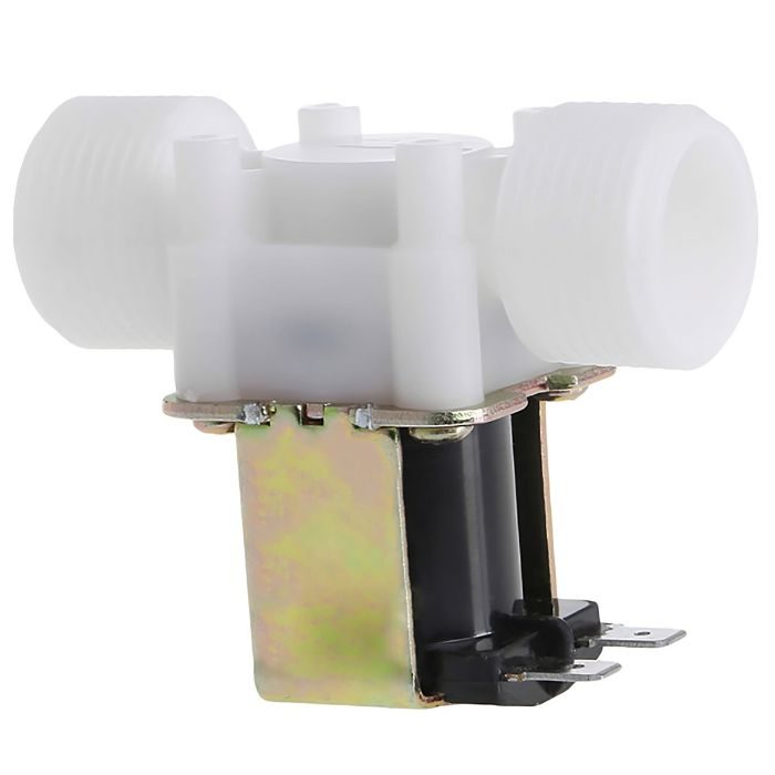 Solenoid Valve Switch 12V DC 1/2 Inch (Normally Closed) for Irrigation & Plumbing -Robocraze