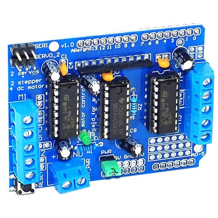 Buy Arduino L293D Motor Driver shield Online in India – Robocraze